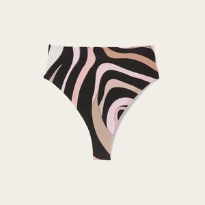 PUCCI Marmo High-Waist Bikini Brief (L)